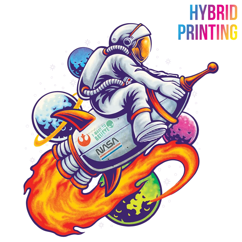 Hybrid Digital Squeegee Print