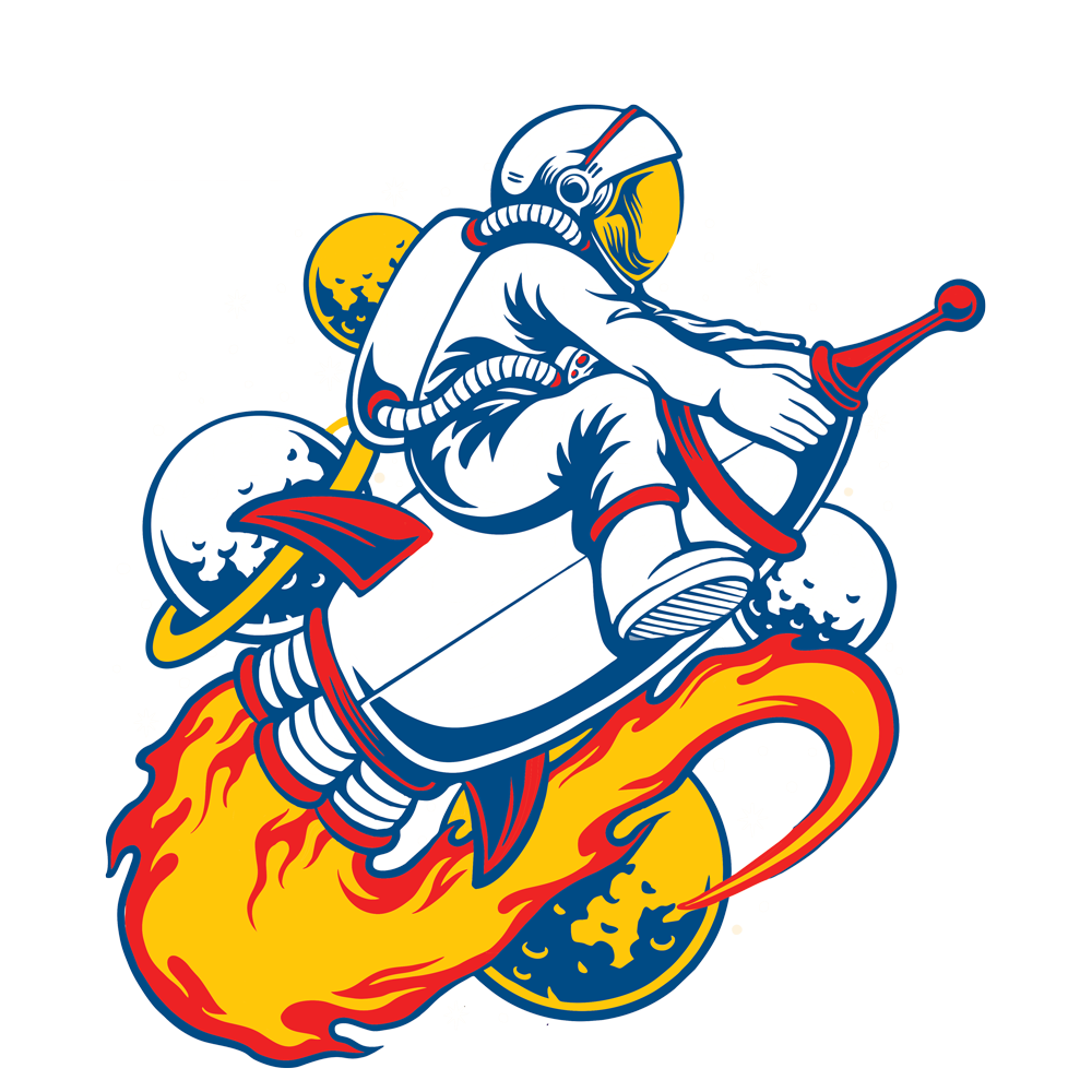 Traditional plastisol screen printing example